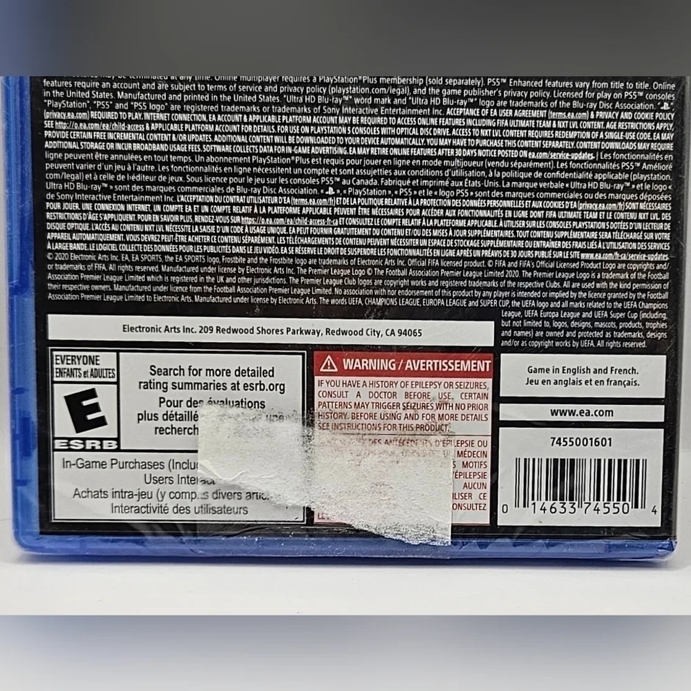 FIFA 21 PS5 Soccer Game Sealed New EA Sports Football - Picture 4 of 8
